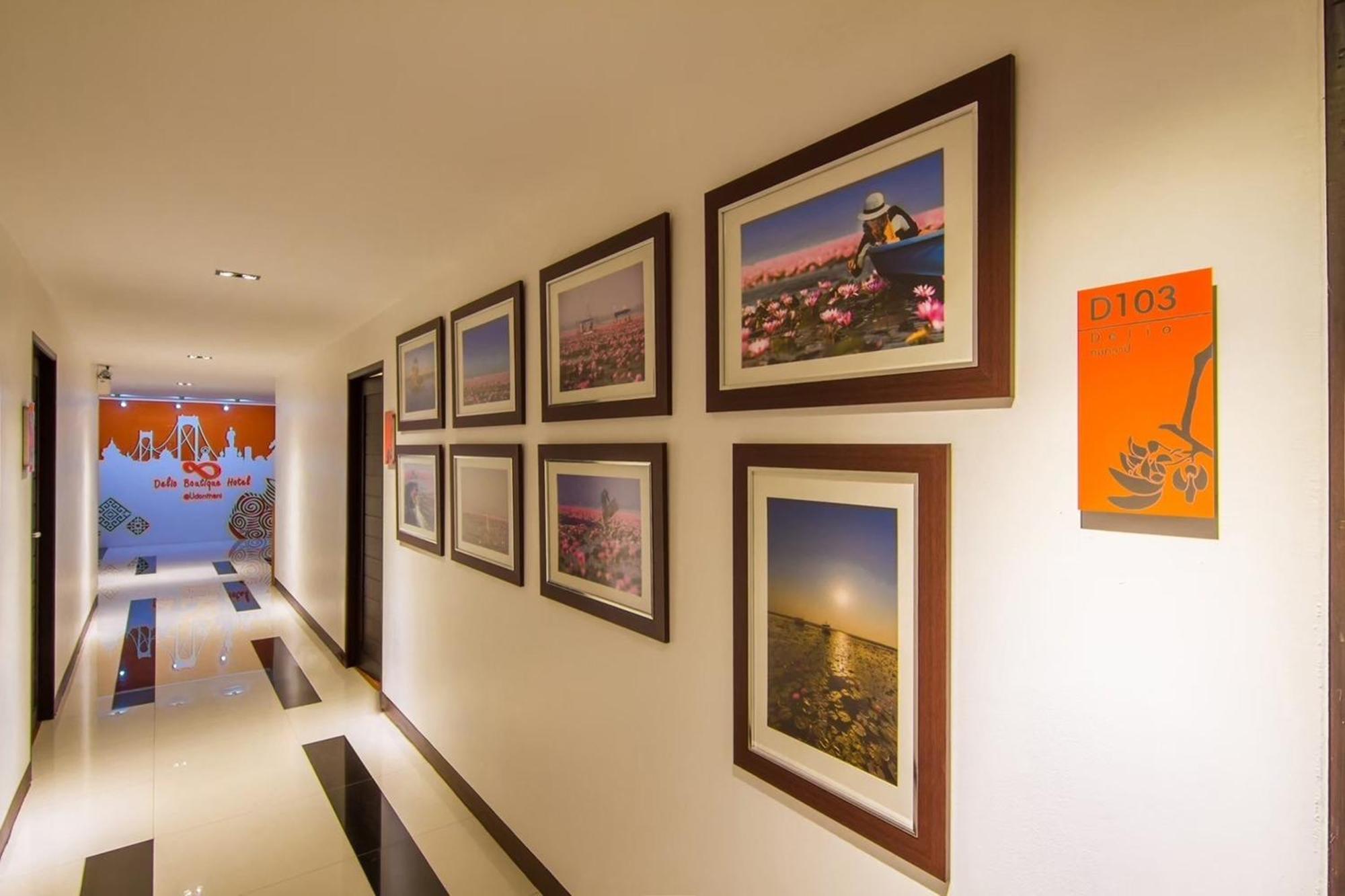 Delio Boutique Hotel Udon Thani Ngoại thất bức ảnh